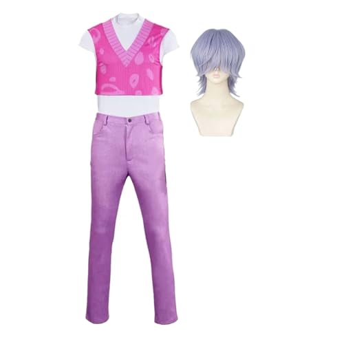 Anjinguang Baby Saja Mystery Cosplay Kostüm, Baby Saja Kostüm Hemd Kragen Uniform Full Set Halloween Karneval Party Outfits Anjinguang Baby Saja Mystery Cosplay Kostüm, Baby Saja Kostüm Hemd Kragen Uniform Full Set Halloween Karneval Party Outfits von Anjinguang