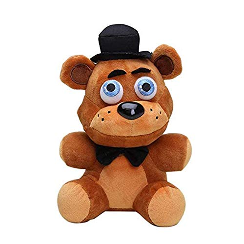 Anjinguang Five Nights at Freddy's Plüschspielzeug – Kinderspielzeug 17,8 cm Foxy der Pirat Plüschtiere Puppe – Stofftier Plüschtier Puppen für Kinder Jungen Mädchen Spielzeug, Kinder von Anjinguang