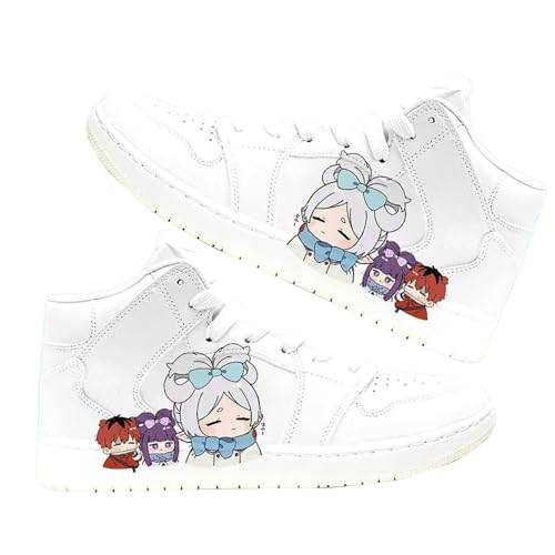 Anjinguang Frieren Cosplay-Schuhe Frieren: Beyond Journey's End Anime Sportschuhe Fern Frieren Casual White Flat Sneakers Breathable Lightweight Shoes for Adults Teens Couple von Anjinguang