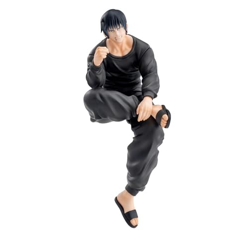 JJK Fushiguro Toji Action Figure,Anime Toji Figur Sitting Statue,Manga Character Figuren Collectible,Desktop Room Decor Model Anime Gift 6.7in von Anjinguang