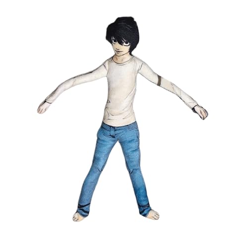 Anjinguang Light Yagami L Figure Plush Anime Twistable Action Figures Doll Cartoon Pillow Posable Anime Figure Home Sofa Decoration Anjinguang Light Yagami L Figure Plush Anime Twistable Action Figures Doll Cartoon Pillow Posable Anime Figure Home Sofa Decoration von Anjinguang