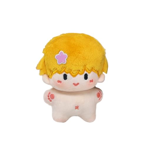 Anjinguang Mob Psycho 100 Plüsch 12 cm Mob Plushie Reigen Arataka Plüschfigur Niedlich Gefüllte Wurfkissen Plüsch Anhänger Geburtstagsgeschenk für Fans von Anjinguang