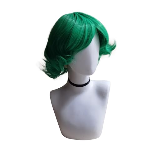 Anjinguang One Punch Man Cospay Tatsumaki Kleid Anime Cosplay Outfit Halloween Kostüm für Frauen Comic Con Party Uniform von Anjinguang