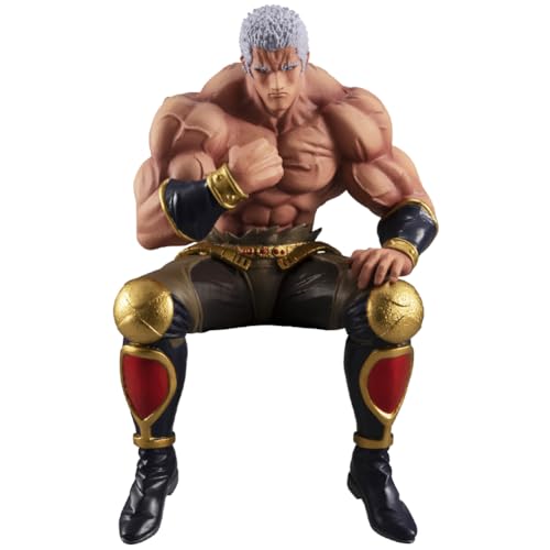 Anjinguang RAOH Figur Statue, Spielfiguren Anime RAOH Actionfigur, 13 cm Cartoon sitzende Nudel-Stopper-Figur, Sammlerstück, Modell, Desktop-Dekoration, Geschenke von Anjinguang