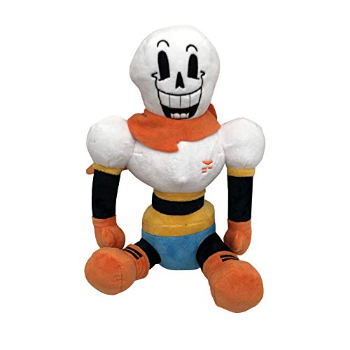 Anjinguang Sans Papyrus Plüsch Niedlich Plüschtier Plüschpuppe Spielzeug Geschenk für Geburtstag Kinder Cosplay Kissen Geschenk Kissen von Anjinguang