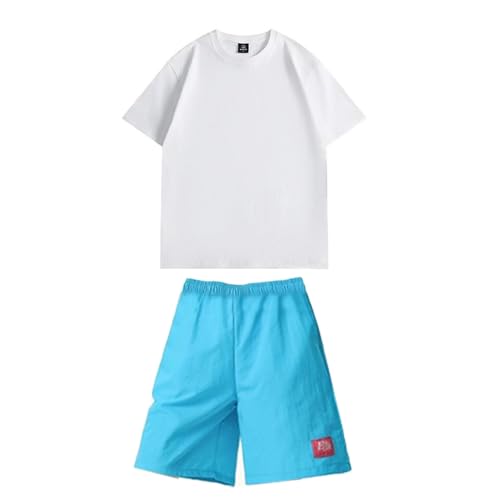 Anjinguang Shizuka Kuze Cosplay-Kostüm-Set, Shizuka Kuze Anime, lockeres weißes T-Shirt mit Shorts, Halloween-Outfit, lässig, kurzärmelig, lockerer Sportanzug Anjinguang Shizuka Kuze Cosplay-Kostüm-Set, Shizuka Kuze Anime, lockeres weißes T-Shirt mit Shorts, Halloween-Outfit, lässig, kurzärmelig, lockerer Sportanzug von Anjinguang