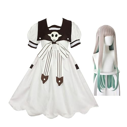 Anjinguang Toilettengebundenes Hanako Kun Cosplay-Kostüm, Yashiro Nene Cosplay-Kostüm, Schuluniform für Erwachsene, Damen, Mädchen, Anime, Halloween, Karneval, Party, Verkleidungsanzug von Anjinguang