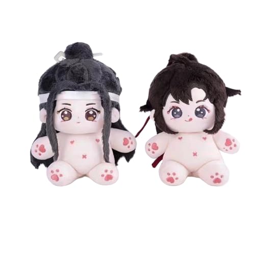 Anjinguang Wei Wu Xian und Lan Wang Ji Anime-Plüschfigur, niedliche Cartoon-Figur, weich, gefüllt, für Sofa, Schlafzimmer, Zuhause, Sammlerstücke, Dekorationen, Geschenke, 20 cm Anjinguang Wei Wu Xian und Lan Wang Ji Anime-Plüschfigur, niedliche Cartoon-Figur, weich, gefüllt, für Sofa, Schlafzimmer, Zuhause, Sammlerstücke, Dekorationen, Geschenke, 20 cm von Anjinguang