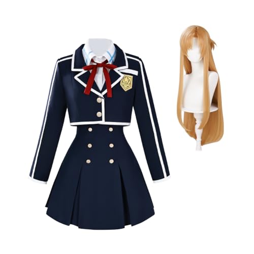 Anjinguang Yuuki Asuna Cosplay Kostüm Asuna Anime Schuluniform Anzug Damen Outfits Halloween Cosplay Verkleidung Geschenk für Fans Anjinguang Yuuki Asuna Cosplay Kostüm Asuna Anime Schuluniform Anzug Damen Outfits Halloween Cosplay Verkleidung Geschenk für Fans von Anjinguang