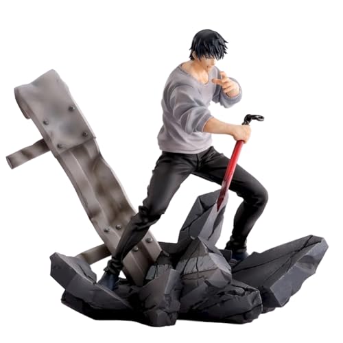 Fushiguro Toji Figur JJK Toji Figuren Anime Action Figure Statue 20cm Kampfszene Edition PVC Modell Sammlerstück Geschenk für Home Schreibtisch Dekoration von Anjinguang