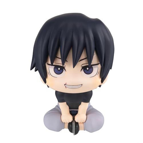 Geto Suguru Gojo Satoru Figure Statue Anime Action Figur 10cm Mini Look Up Figuren Desktop Decoration Model Collection Gifts for Fans von Anjinguang