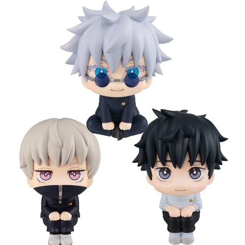 Gojo Satoru Inumaki Toge Okkotsu Yuta Figure Statue Anime Action Figur 10cm Mini Look Up Figuren Desktop Decoration Model Collection Gifts for Fans von Anjinguang