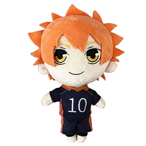 Haikyuu Plüschkissen, Tobio Kageyama Shoyo Hinata Plüsch, Anime Haikyuu Plüschkissen, niedliche Plüschpuppe, Plüschtier, Kageyama Plüsch, S2, Stofftiere für Anime Manga Fans Plüsch, 20 cm von Anjinguang