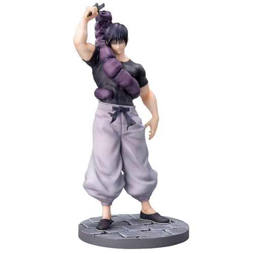 JJK Fushiguro Toji Figur Anime Toji Action Figure mit Wurm und Schwert Modell Stehende Schlacht JJK Figurine Manga Statue Model Collection JJK Anime Gifts Collectible Sculpture 16cm von Anjinguang