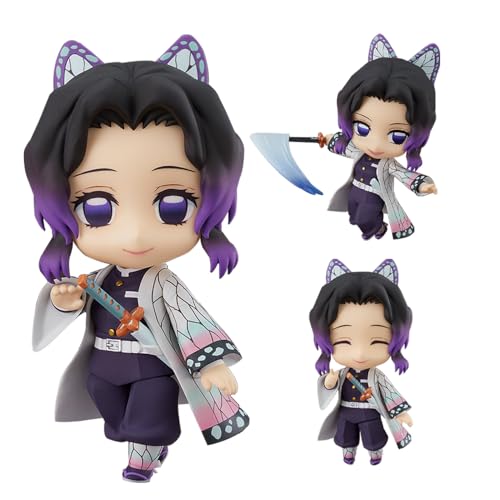 Kochou Shinobu Figur,Anime Kochou Shinobu Action Figur,10cm Cute Manga Characters Model Desktop Figuren PVC Mini Statue Sammlerstücke für Fans Kochou Shinobu Figur,Anime Kochou Shinobu Action Figur,10cm Cute Manga Characters Model Desktop Figuren PVC Mini Statue Sammlerstücke für Fans von Anjinguang