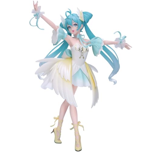 Miku Action Figur 20CM Cute Ballett Schwan Kleid Anime Girl Statue PVC Stehend Pose Statische Modell für Desktop Display Ornament Sammler Geschenke Miku Action Figur 20CM Cute Ballett Schwan Kleid Anime Girl Statue PVC Stehend Pose Statische Modell für Desktop Display Ornament Sammler Geschenke von Anjinguang