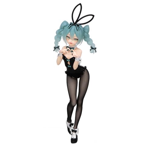 Miku Action Figur Statue-29cm Anime Miku Figure Bunny Model,Standing Cartoon Figuren Collectible,PVC Desktop Figure Model Decoration,Anime Gift von Anjinguang