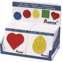 ANKER 57777 Puzzlesortiment Stein, 5fach sortiert von Anker