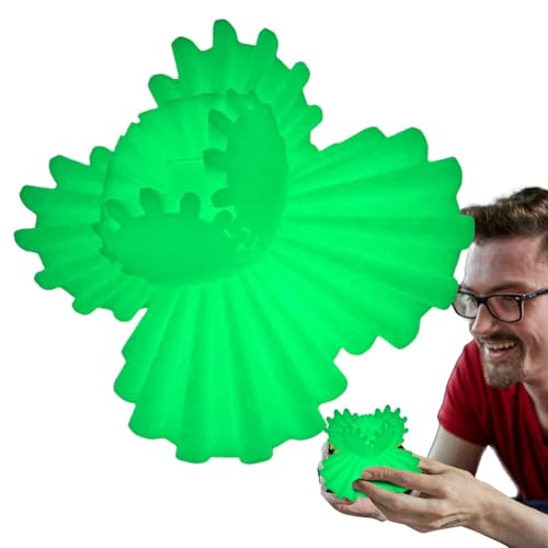 Anloximt 3D-gedrucktes Gear Ball Fidget, Gear Ball Fidget Toy - Gear Sphere Cube Zappelspielzeug - 3D-gedrucktes Zahnrad-Ball-Zappelspielzeug, Zahnradkugel, einzigartiges 3D-gedrucktes von Anloximt