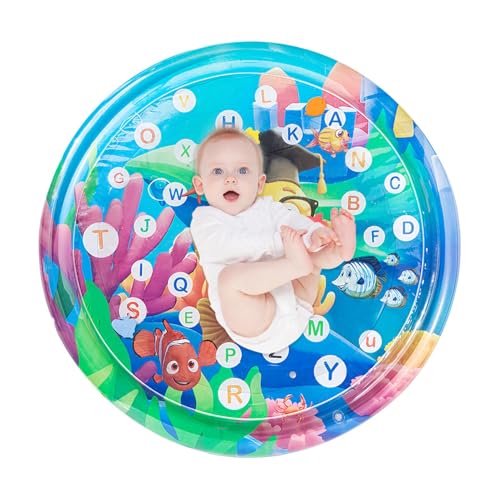 Anloximt Babys Wassermatte,Aufblasbare Spielmatte - Meeresthema Spielzeit Aktivität Tummelplatz Für Zuhause Kindergarten Anloximt Babys Wassermatte,Aufblasbare Spielmatte - Meeresthema Spielzeit Aktivität Tummelplatz Für Zuhause Kindergarten von Anloximt