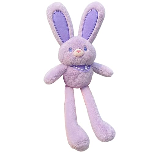 Anloximt Bunny Stuffed Animal, ausgestopfte, 11,81 Zoll süßer Cartoon Stoffed Bunny, Schlüsselbund Anhänger, Tierheimdekor, Rucksackcharm, Dehnbare Dekorationsmaterial für alle Altersgruppen von Anloximt