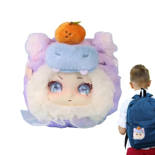 Anloximt Charakter-Plüschtasche, Anime-Plüsch-Umhängetasche - Cartoon Umhängetasche mit Kette | Anime-Tasche mit Kettenriemen, Charakter-Stofftier für Mädchen, Erwachsene, Freunde von Anloximt