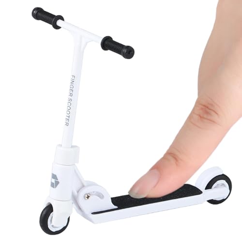 Anloximt Faltbarer Tretroller,Fingerscooter | Finger-BMX faltbar mit Bremssystem | Finger-Skateboard-Zubehör, lehrreicher Fingerspitzenspaß für Kinder, verbessert die Koordination und praktische von Anloximt