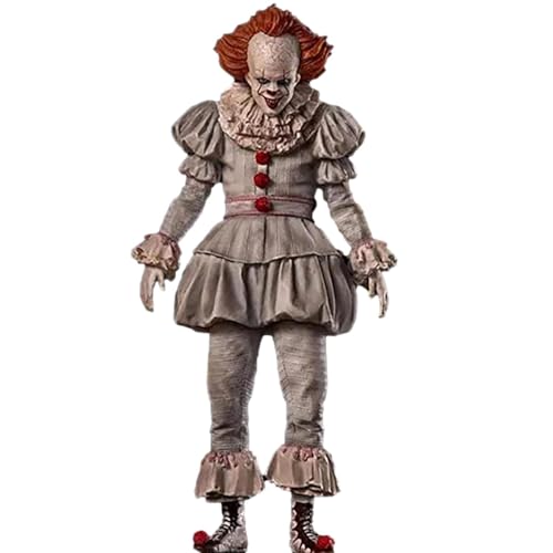 Anloximt IT Clown Kostüm Zirkus Halloween Horror Kostüm Pennywise Clown Outfit für Halloween Cosplay Dress Up Par Rollenspiel von Anloximt