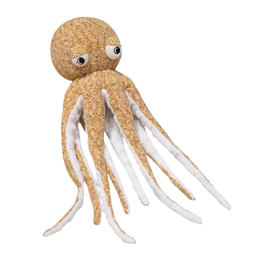 Anloximt Oktopus-Puppe, Octopus Stuffy | Echtes Oktopus-Spielzeug - Realistisches, echtes Oktopus-Spielzeug, weiches Kuschel-Plüschtier, 40 cm, für Kindergeburtstage und Liebhaber von Anloximt