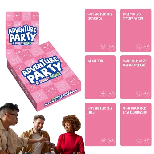 Anloximt Party Word Paper Game, Family Word Paper Game - Kreatives schnelles Wort Desktop-Spiel,Kompaktpapierkarten Spielzeug für Zuhause, Schule, Outdoor, Reisen von Anloximt