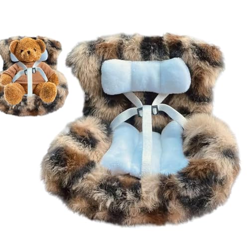 Anloximt Puppenautositz | Niedliches Auto Deko Für 17cm Puppen,Weiches Dekospielzeug Für Mädchen Damen Schreibtischdekoration Anloximt Puppenautositz | Niedliches Auto Deko Für 17cm Puppen,Weiches Dekospielzeug Für Mädchen Damen Schreibtischdekoration von Anloximt