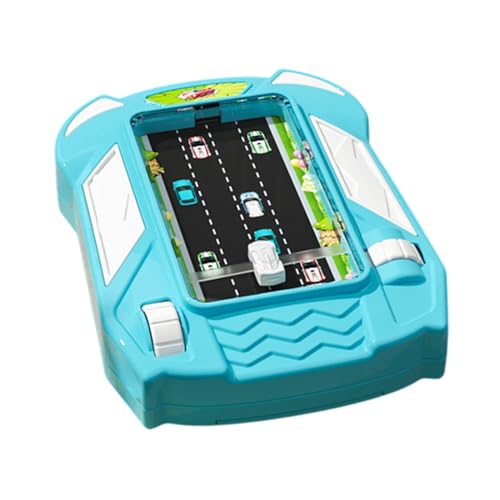 Anloximt Renn-Handkonsole für Kinder, Rennspiel für Kinder,Driving Racing Handheld-Konsole Tragbare Spielekonsole | Interaktives Abenteuer-Rennspiel, Puzzle, interaktiver Fahrsimulator für von Anloximt