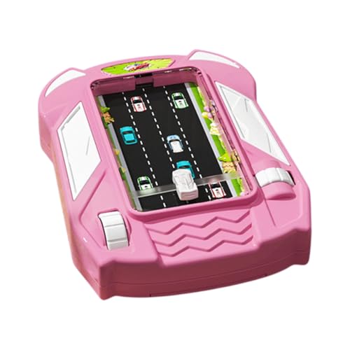 Anloximt Rennspielkonsole, Renn-Handkonsole für Kinder - Driving Racing Handheld-Konsole Tragbare Spielekonsole - Interaktives Abenteuer-Rennspiel, Puzzle, interaktiver Fahrsimulator für von Anloximt