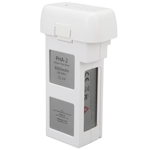 Annadue Intelligente Flugbatterie für Phantom2 Drohne, 6000MAh, 11,1V, 66,6 Wh Hochleistungs Drohnenbatterie von Annadue