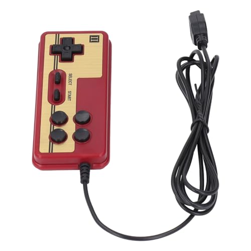 Kabelgebundener Videospiel Player Griff, Vintage kabelgebundener Gamecontroller mit 8 Bit Kompatibilität, 9 Pin Schnittstelle von Annadue