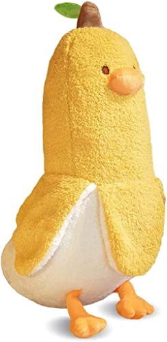 Cute Banana Duck Plush Toy Funny Plushies Banana Duck Stuffed Animal,Banana Duck Plush Pillow,Funny Hugging Pillow Sleeping Cushion Soft Gifts for Boys Girls Birthday Christmas (yellow, 90cm(35.4")) von Annco