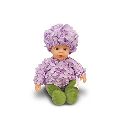 Anne Geddes Baby Puppe Hortensie helles lila -23cm- von Anne Geddes