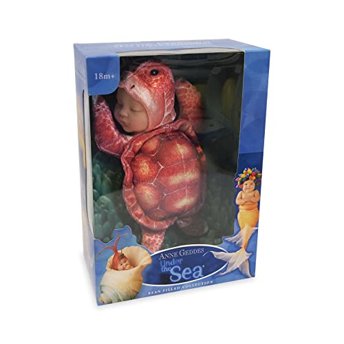 Anne Geddes 579163 Red Turtle 9 inch Baby Doll - Under The Sea Collection / Rote Schildkröte - Unter der Seesammlung von Anne Geddes