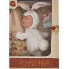 Anne Geddes Baby Bunnies White Bunny Rabbit Bean Filled Soft Body Doll / Weiß Hase Häschen Anne Geddes Baby Bunnies White Bunny Rabbit Bean Filled Soft Body Doll / Weiß Hase Häschen von Anne Geddes