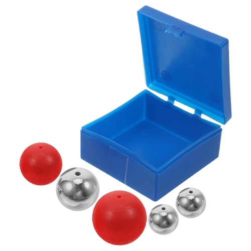 1 Satz Ball-Set Physik Experiment Set Physikunterricht Materialien Pendelball Mechanik Physik Demonstrationsmittel Lehrmittel Mechanik Pendelkugelzubehör Physik-Mechanik-Kit Stahl Anneome von Anneome