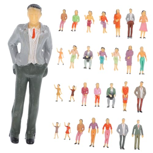 Anneome 26 Stück Maßstab Realistische Miniatur Menschen Spielfiguren Verschiedene Charaktere für Sandtisch Modellbau DIY Zubehör Puppenhaus Dekoration Anneome 26 Stück Maßstab Realistische Miniatur Menschen Spielfiguren Verschiedene Charaktere für Sandtisch Modellbau DIY Zubehör Puppenhaus Dekoration von Anneome