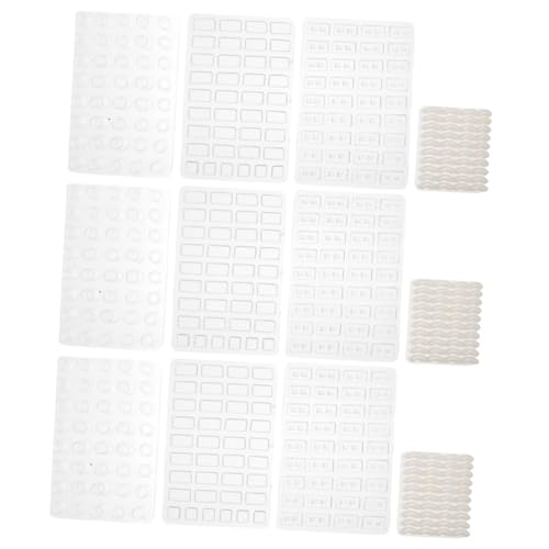 Anneome 3 Sätze Ziegelform-Set bastel Set für Kinder bastelmaterial realistische gefälschte Ziegelformen Mini-Ziegelsand Bausatz Werkzeugkasten DIY-Bastelwerkzeugsatz DIY liefert Kieselgel von Anneome