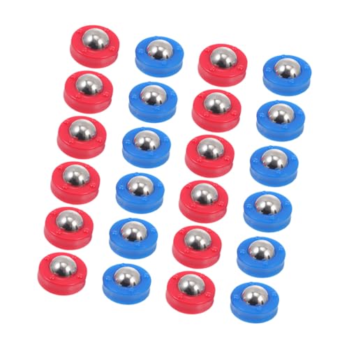 Anneome 32 Stück Teiliges Multifunktionales Zubehör Tischfußball und Shuffleboard Langlebige Rollende Bälle in Rot und Blau Kompatibel mit Verschiedenen Mini spieltischen Einfach zu Anneome 32 Stück Teiliges Multifunktionales Zubehör Tischfußball und Shuffleboard Langlebige Rollende Bälle in Rot und Blau Kompatibel mit Verschiedenen Mini spieltischen Einfach zu von Anneome