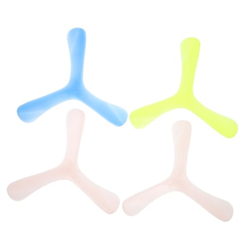 Anneome 4 Stück Teiliges Leuchtendes Boomerang Dreieckig Langlebiges Outdoor Einfach zu Werfen und Fangen Bunte Farben für Festivals und Familienspaß Anneome 4 Stück Teiliges Leuchtendes Boomerang Dreieckig Langlebiges Outdoor Einfach zu Werfen und Fangen Bunte Farben für Festivals und Familienspaß von Anneome
