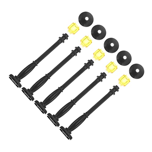 Anneome 5 Stück Mini Straßenlaternen Teilig Realistische Puppenhaus Lampen Robustem Gelbe LED Lichter Lernspielzeug für Verkehrssicherheit Vielseitig für Garten und Weihnachtsdeko Anneome 5 Stück Mini Straßenlaternen Teilig Realistische Puppenhaus Lampen Robustem Gelbe LED Lichter Lernspielzeug für Verkehrssicherheit Vielseitig für Garten und Weihnachtsdeko von Anneome