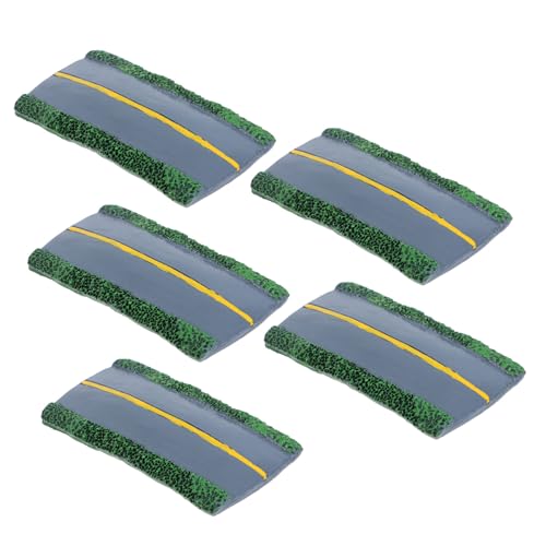 Anneome 5 Stück Teiliges Miniatur-Resin-straßenmodell für Modelleisenbahn Landschaft Detailgetreue Langlebige Architektur-Diorama Zubehör für Kreative Bahnhofs Modellbahn Anneome 5 Stück Teiliges Miniatur-Resin-straßenmodell für Modelleisenbahn Landschaft Detailgetreue Langlebige Architektur-Diorama Zubehör für Kreative Bahnhofs Modellbahn von Anneome