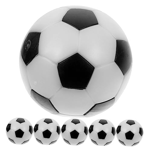 Anneome 6 Stück Tischfußballbälle 32 Mm Schwarz/Offizielle Kickerbälle Für Tischfußball Ideal Für Freizeit Und Wettkampf Perfekte Deko Für Fußball Themenpartys von Anneome