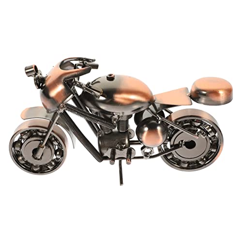 Anneome Bronze Modell Ornament Für Das Männerzimmer Stylische Dekofigur Für Schreibtisch Und Regal Ideal Für Motorradliebhaber Und Sammler von Anneome