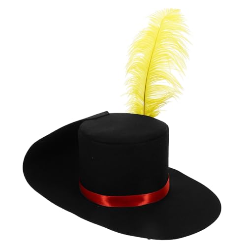 Anneome Filzhut kopfschmuck weihnachtsmannmütze Leichter Hut Weihnachtsmütze Hut für Partys Sombrero-Hüte schneemann bausatz selber machen Filzkappe dekorativer Cosplay-Hut Filzstoff von Anneome