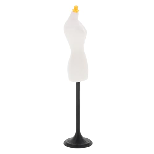 Anneome Mini Puppenständer Weiß Stabile Kleine Dressform für Puppenkleider Display Robustes Tragbares Modell mit Festem Sockel für Puppenhaus und Modeausstellung Anneome Mini Puppenständer Weiß Stabile Kleine Dressform für Puppenkleider Display Robustes Tragbares Modell mit Festem Sockel für Puppenhaus und Modeausstellung von Anneome
